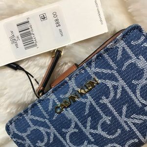 Calvin Klein denim wallet